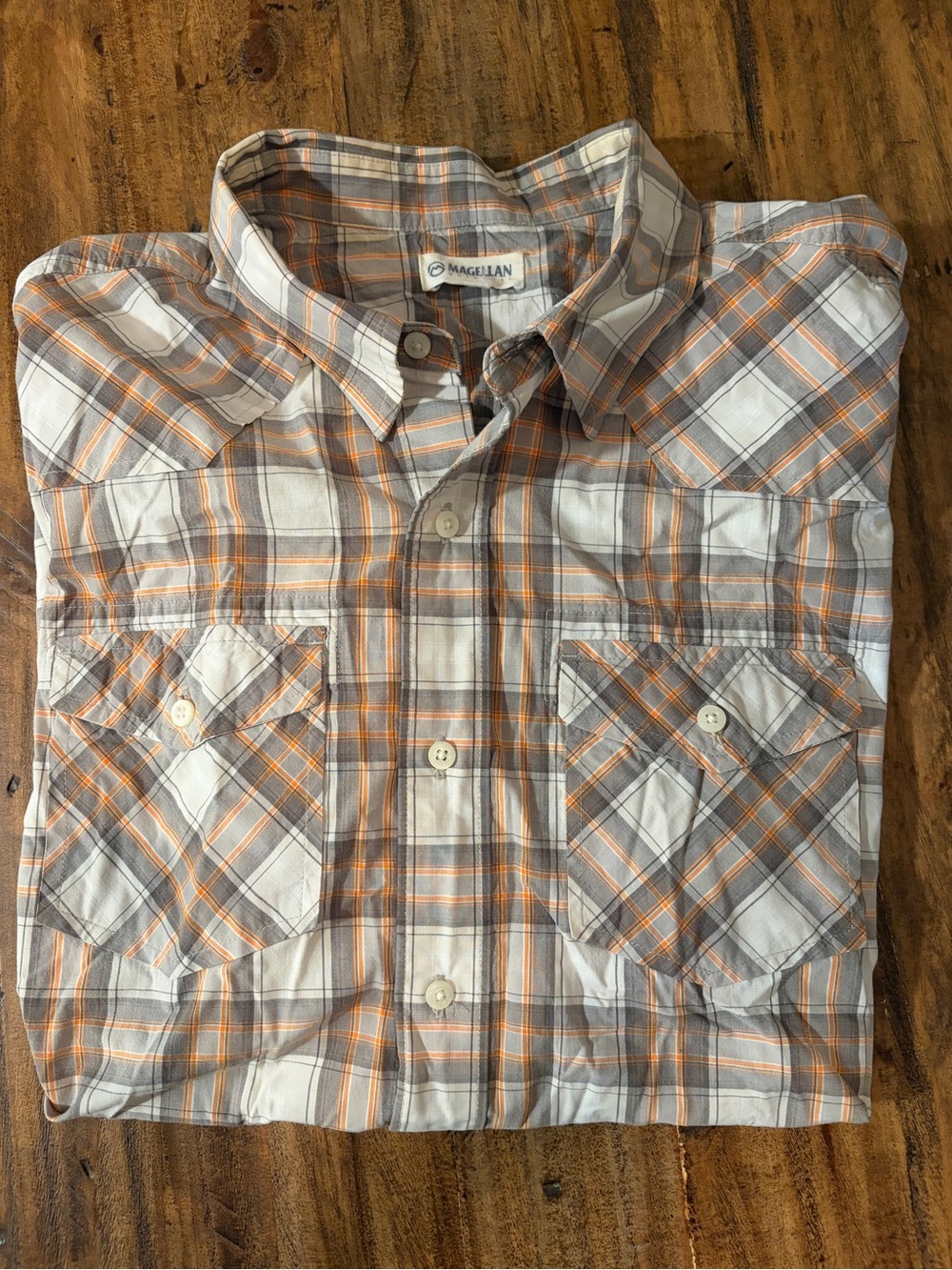 Magellan Men’s Large Short Sleeve Button Down
